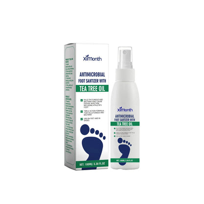 Producto para el cuidado de los pies, hidratante y perfumado.
