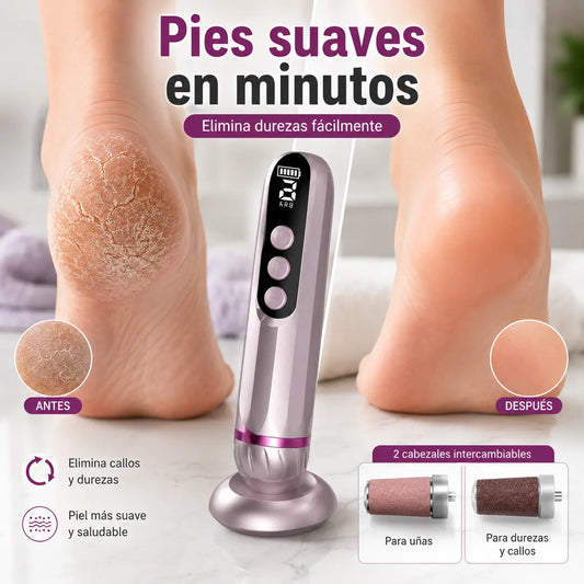 🦶 ¡OFERTA POR TIEMPO LIMITADO CON UN 50 % DE DESCUENTO! ⚡ Lima eléctrica recargable para pies: 9 velocidades, pantalla LCD, carga USB-C ✨