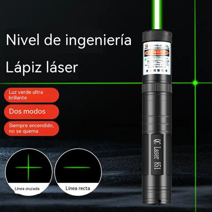 📐Puntero láser mecánico verde para posicionamiento y marcado de ángulos rectos, nivel láser de cruz