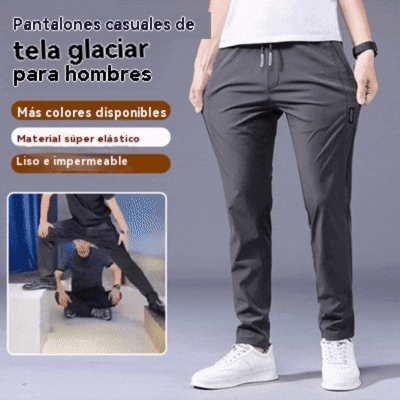 【Compre 1 y obtenga 1 gratis】👖【M-5XL】2026 nuevos pantalones elásticos informales para hombre, cómodos y a la moda