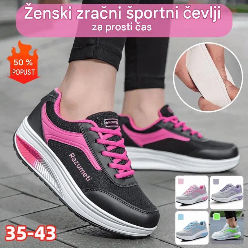 【35-43】Nove ženske modne, sproščene in športne superge za jesen in zimo – nedrseče in udobne.
