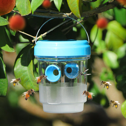 【2 piezas 25 €】🐝☀️ Trampa solar para avispas para patios y jardines 🔋🌿 – Altamente eficiente, recargable, resistente a la intemperie, cubre hasta 500 metros cuadrados.
