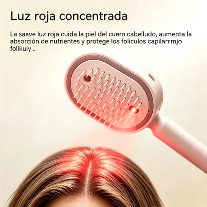 ⚡💨 Pulverizador eléctrico con peine de masaje y cojín de aire