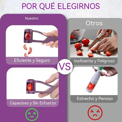 Cortador de frutas 3 en 1