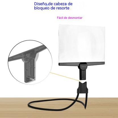 🔥Nuevo magnificador de vídeo ligero de alta definición para teléfonos móviles, especialmente diseñado para que las personas mayores lean libros y periódicos, garantizando un texto nítido y sin distorsiones.