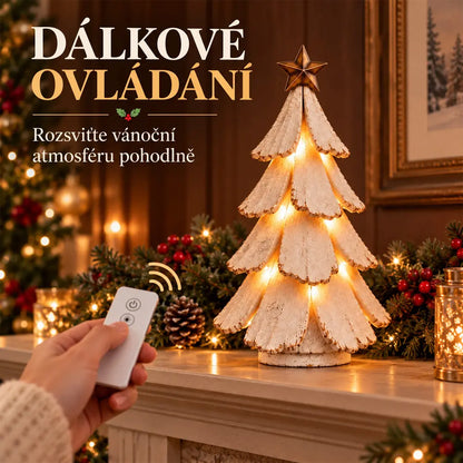 🎄💡Svítící vánoční ozdoba – anděl z pryskyřice