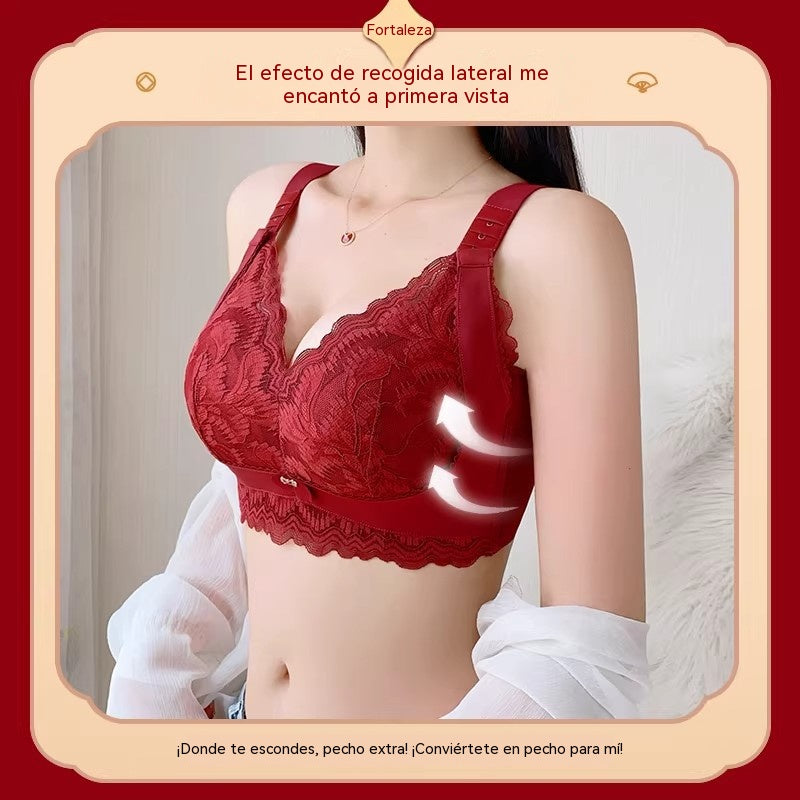 🔥Nuevo sujetador cómodo para mujer con soporte lateral, efecto anticaída, lifting y moldeador.