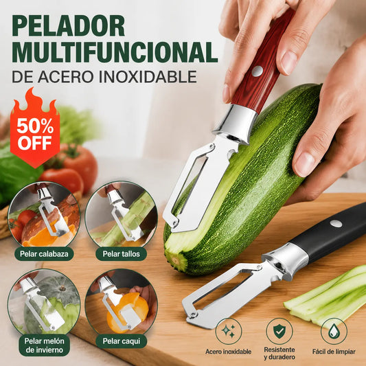 💥Compra 1, llévate 1 gratis💥🔪Pelador multifuncional de acero inoxidable🧅