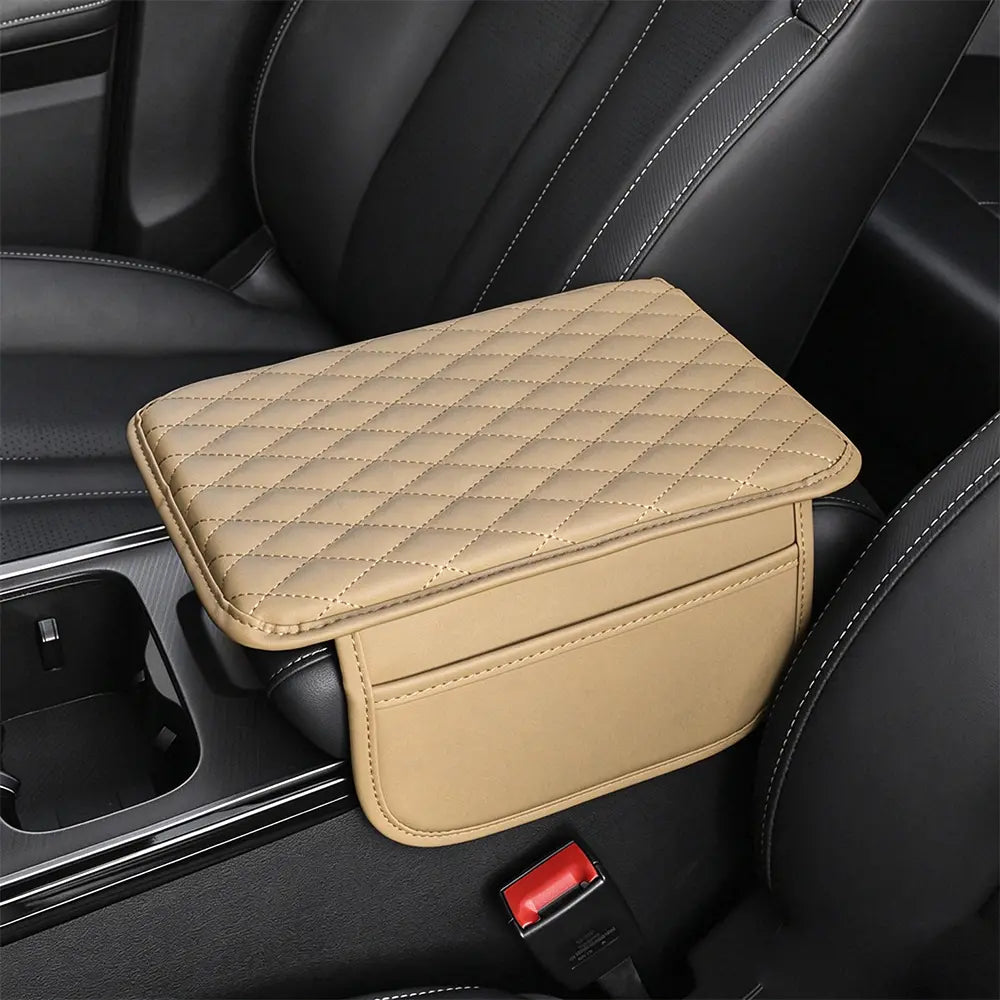 🔥 ¡50 % de descuento ahora! 🚗 Funda para reposabrazos de consola central (con bolsillo lateral de almacenamiento): suave acolchado protector combinado con funcionalidad de almacenamiento.