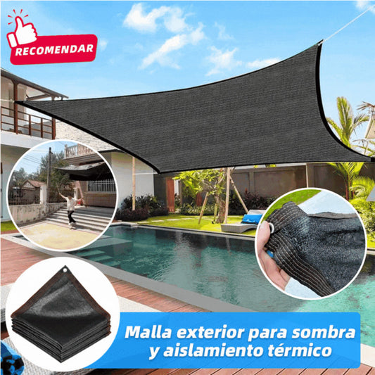 🏆【🔥Oferta imperdible】☀️⛱️【2*5m】Malla exterior para sombra y aislamiento térmico