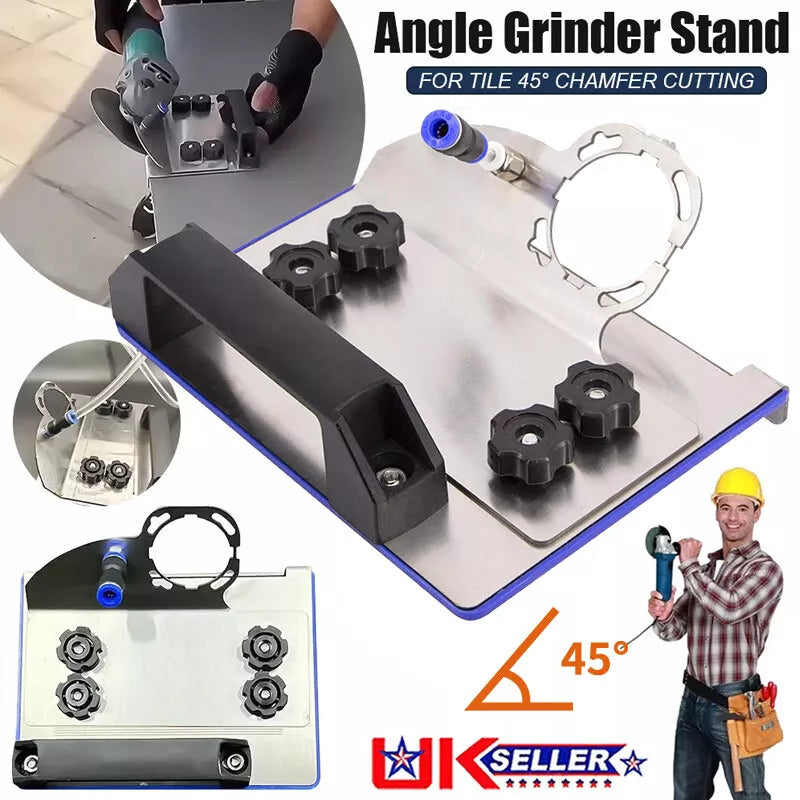 Soporte de amoladora angular para corte en bisel de 45°