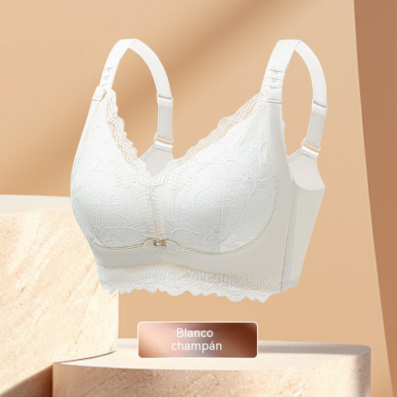 🔥Nuevo sujetador cómodo para mujer con soporte lateral, efecto anticaída, lifting y moldeador.