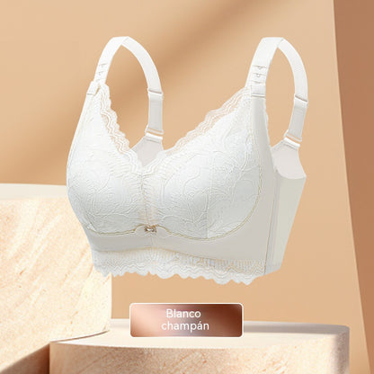 🔥Nuevo sujetador cómodo para mujer con soporte lateral, efecto anticaída, lifting y moldeador.