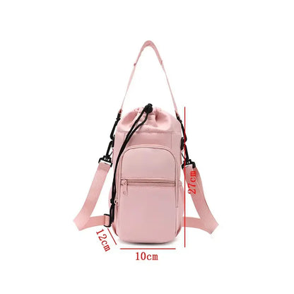 🏆 ¡Último día de la oferta especial! 🚶 Bolsa para botella de agua con bolsillo para el teléfono