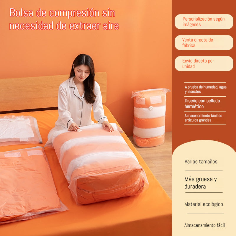 ✨🗃️ 5 artículos por 28 euros 💨 Bolsas de compresión al vacío que no requieren extracción de aire.