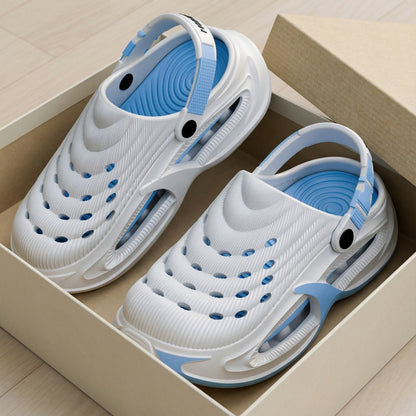 👟50% DE DESCUENTO🌬️Sandalias 2 en 1 para hombre de uso universal: suela gruesa de EVA, antideslizante y extremadamente ligera y transpirable🏃‍♂️