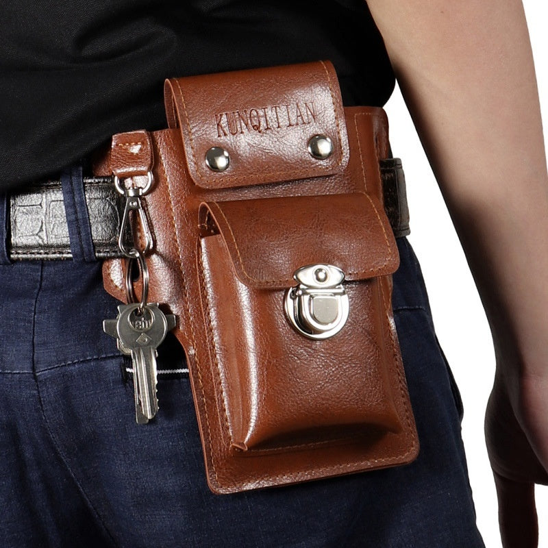 🏆Productos nuevos más vendidos😎Riñonera de cuero multifuncional para hombre