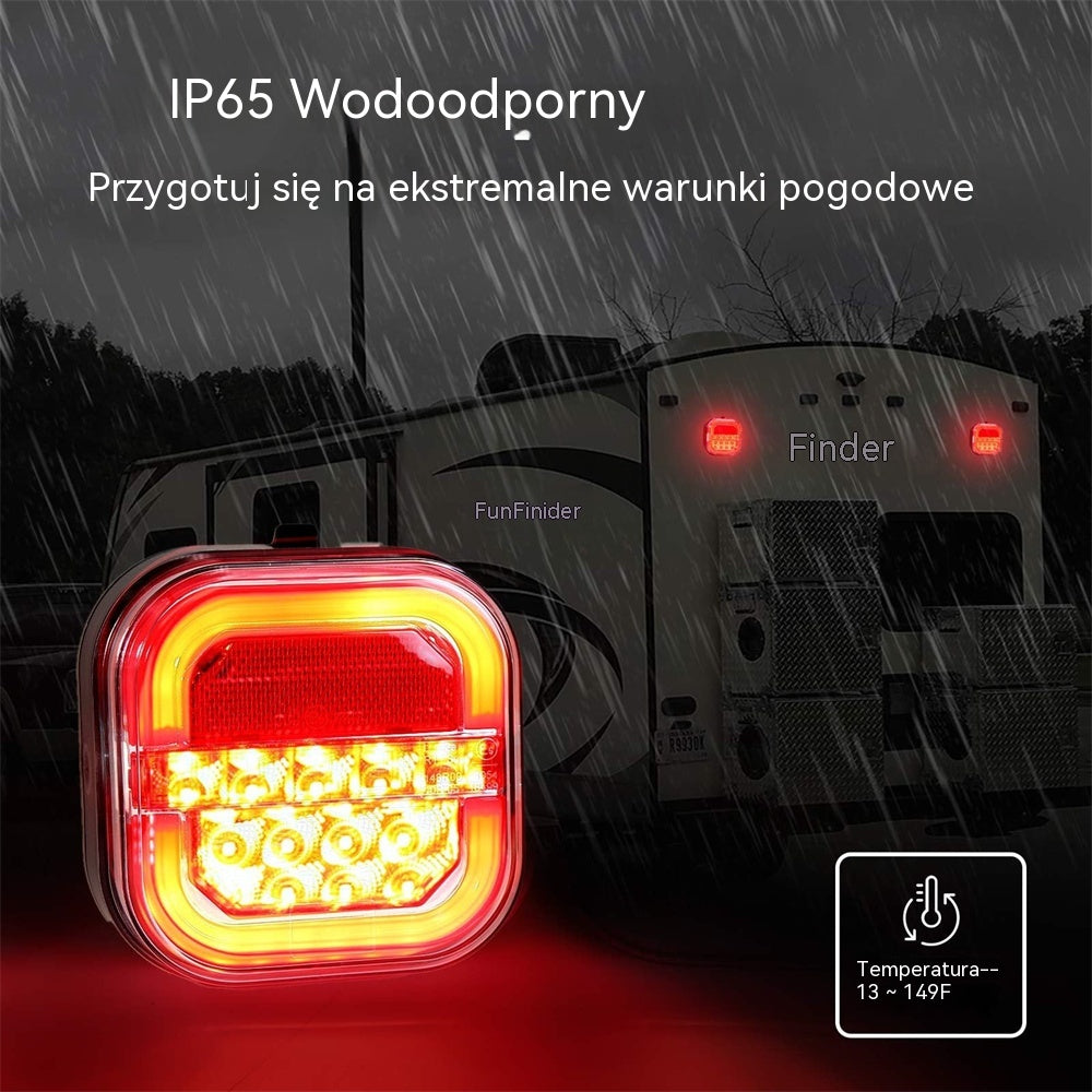Oświetlenie LED do przyczepy samochodowej