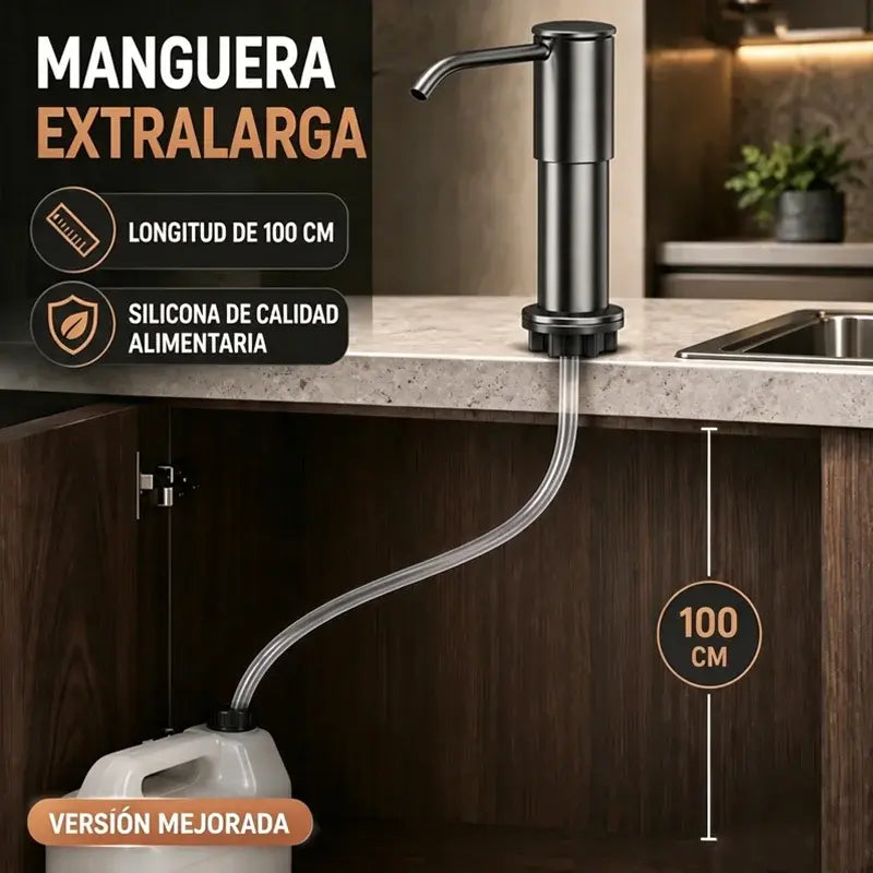 🧼 ¡El dispensador que hará tu cocina mucho más práctica!