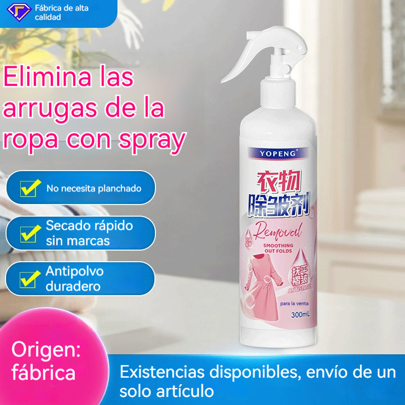 🥳¡OFERTAS INCREÍBLES 2026!🥳💞¡MÁS DE 50.000 VENDIDOS!👔❤️‍🔥 ¡50% DE DESCUENTO! Spray antiarrugas multifuncional: elimina las arrugas en minutos. Elimina los olores, es suave con los tejidos. ¡No necesita planchado! Imprescindible para viajar. 👕✨