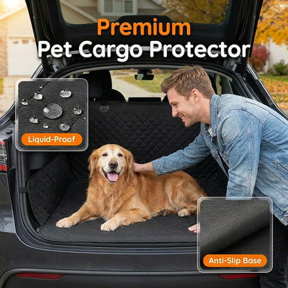 🚗Alfombrilla de viaje impermeable para mascotas para el maletero del coche: antideslizante y fácil de limpiar, protege el maletero del polvo, las salpicaduras de líquidos y 🐕