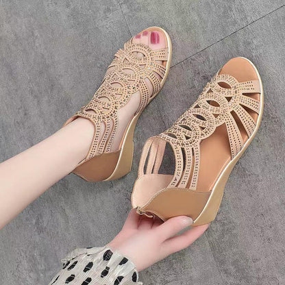 💞【35-42】Nuevas sandalias de mujer de color liso a la moda 2026