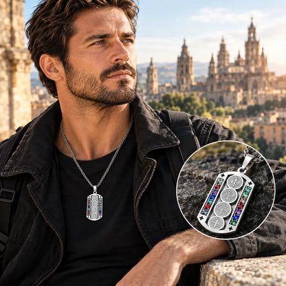 ⏰ Colgante protector para hombre