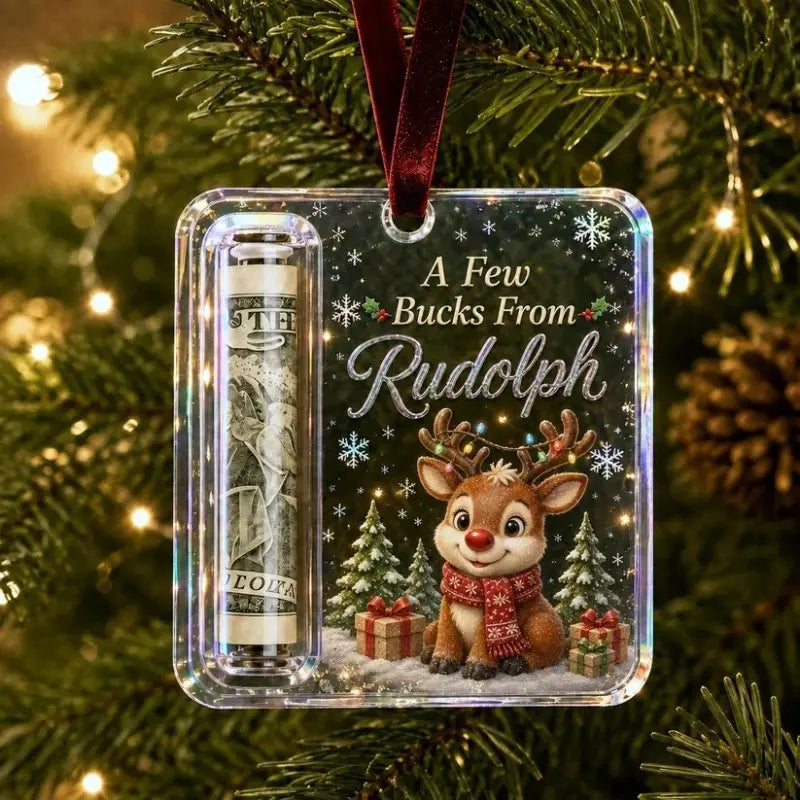 ✨4 artículos por 31 euros🎄Cartera con etiqueta colgante, regalo de decoración para el árbol de Navidad