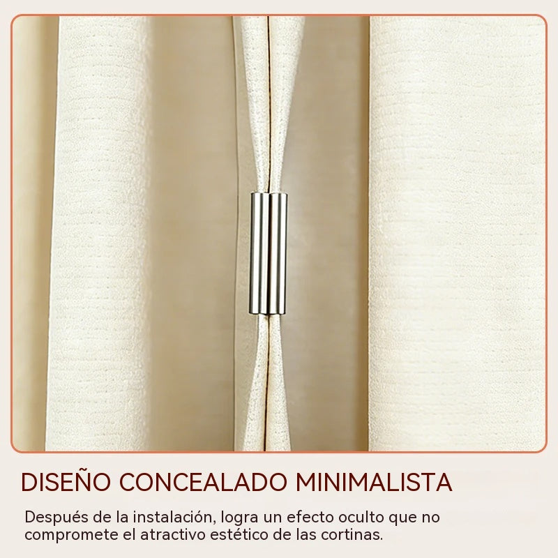 ⏰🔥 ¡OFERTA LIMITADA: 50% DE DESCUENTO! 💖 Cierres magnéticos para cortinas opacas