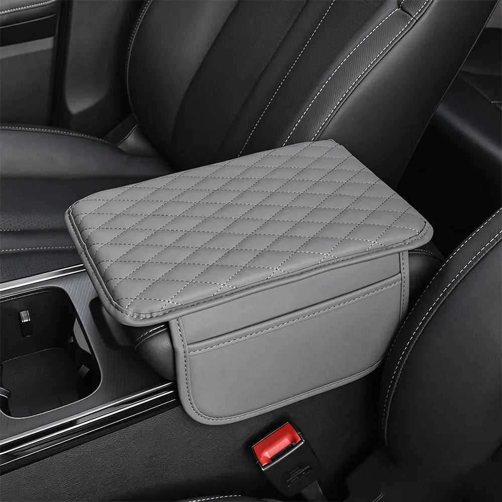🔥 ¡50 % de descuento ahora! 🚗 Funda para reposabrazos de consola central (con bolsillo lateral de almacenamiento): suave acolchado protector combinado con funcionalidad de almacenamiento.