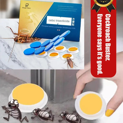 💥【50%OFF】【5 cajas con 40 cápsulas】 Parche de cebo de gel fuerte para matar cucarachas
