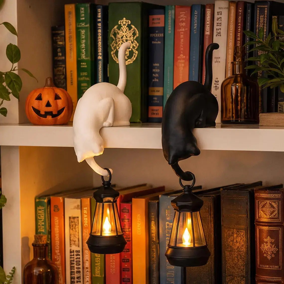 【2 piezas 】Bonito gancho decorativo para estantes con forma de gato