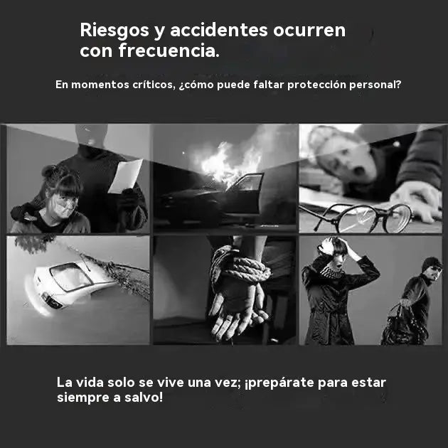 🎁50%OFF🎁Linterna de autodefensa de arco 4 en 1