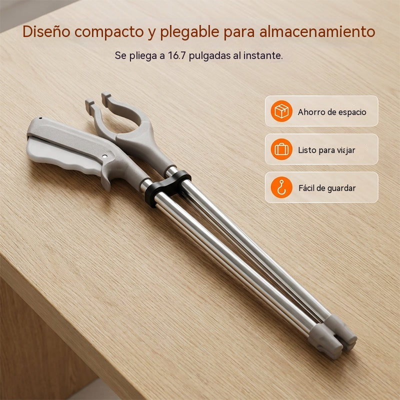 🦯【Elevador plegable de mango largo】Facilita la recuperación de objetos; adecuado para personas mayores y mujeres embarazadas.🔧✨