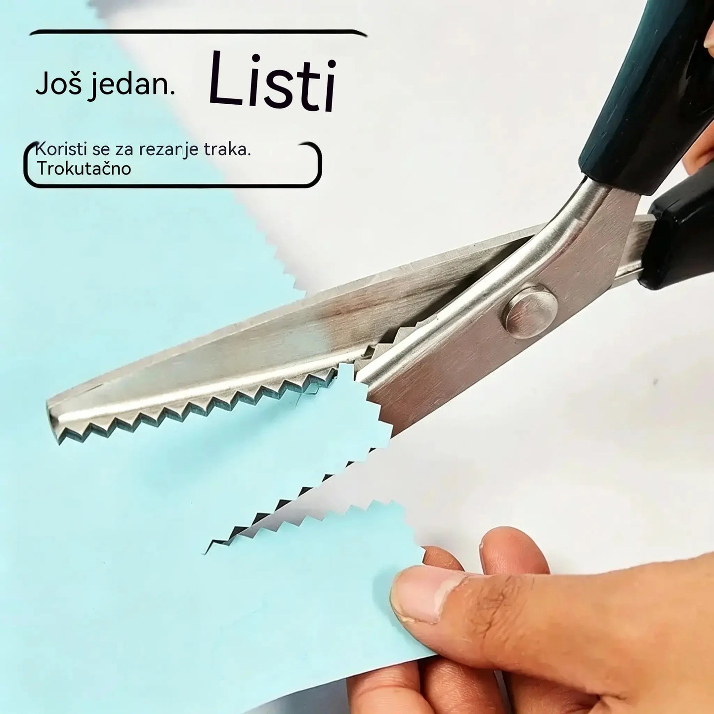🔥Kupite jedan, dobijte jedan gratis✂️ Profesionalne nazubljene škare – Oštre nazubljene škare