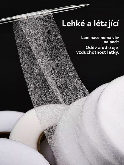💟【Juego de 3】Paño de planchado DIY, almohadilla adhesiva de doble cara, lámina fusible