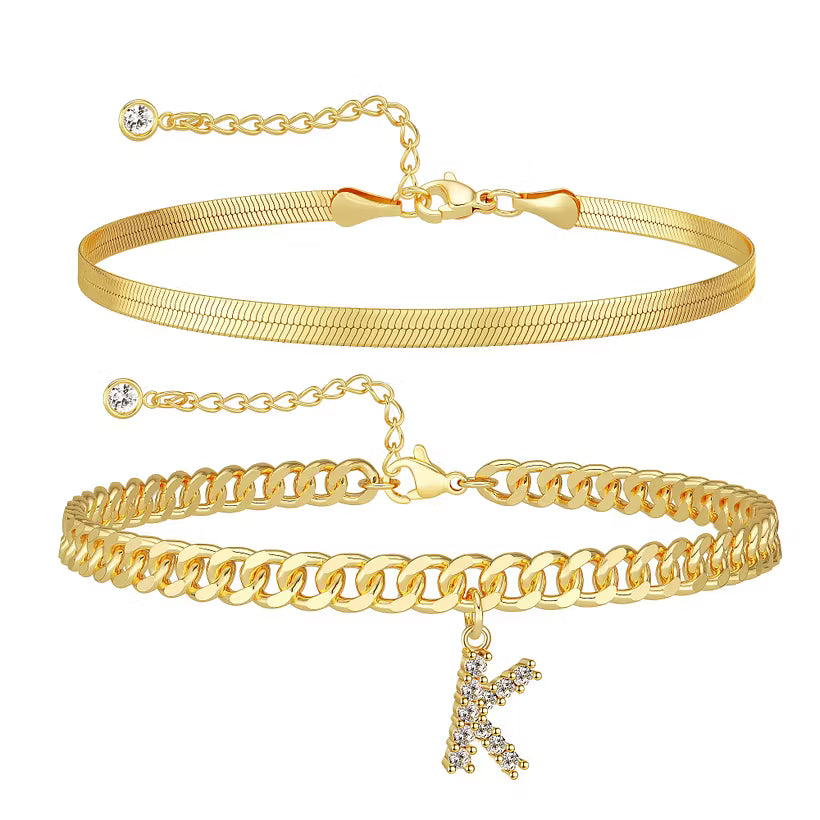 📿✨ Ogrlica Initial: vodoodporna, hipoalergena, popolno darilo!