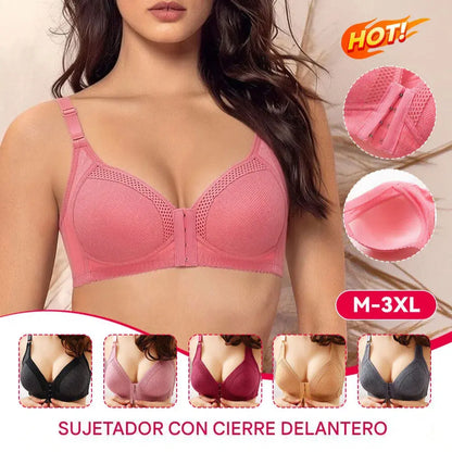 【M-3XL】【40-90KG】Sujetador push-up de alta calidad, sin costuras, moderno y sexy, previene la flacidez【Paquete de 3】