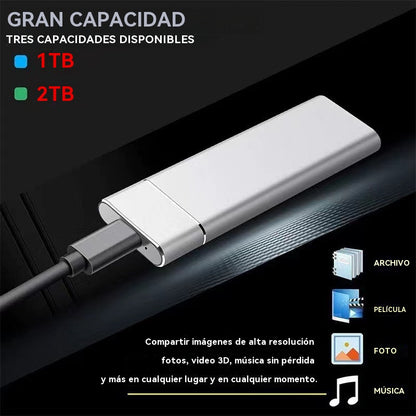 💾【16T】🔥Nuevo disco duro móvil portátil de alta velocidad y gran capacidad