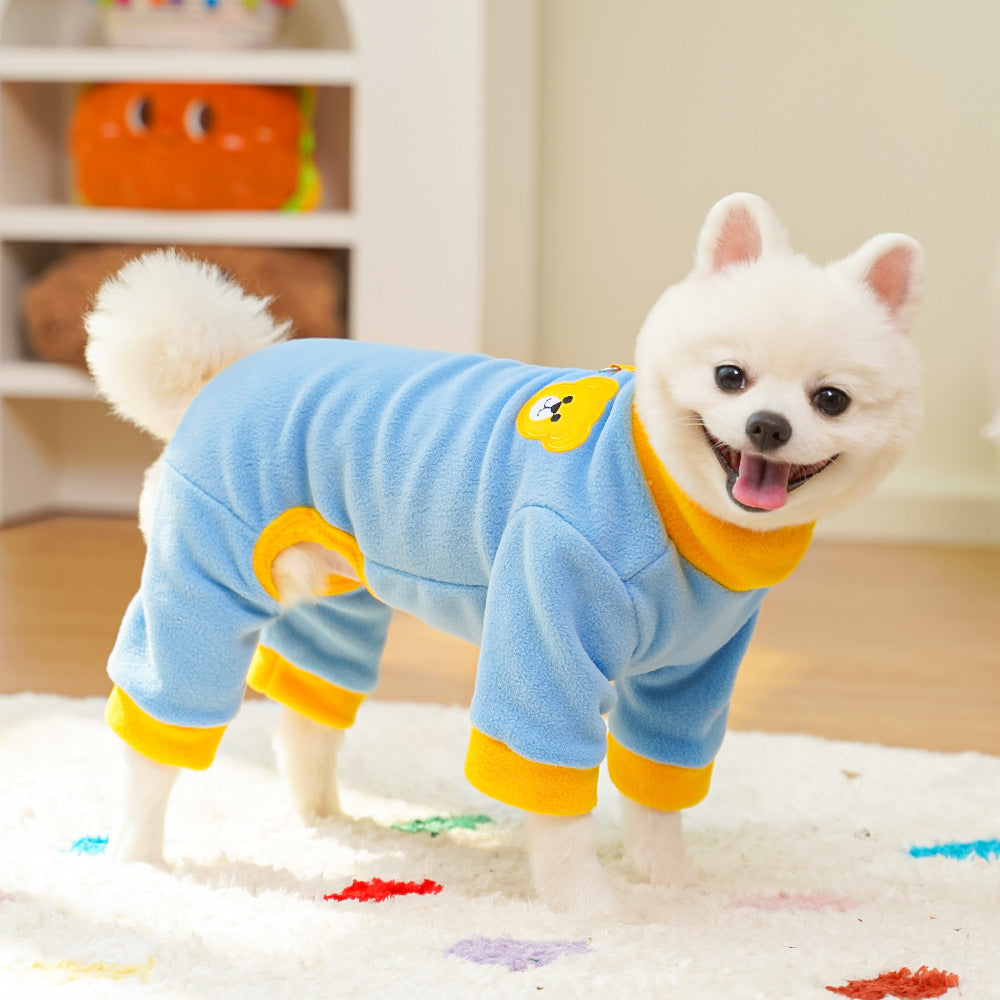 Chaquetas suaves, lindas y cálidas para perros y gatos, disponibles en dos estilos.