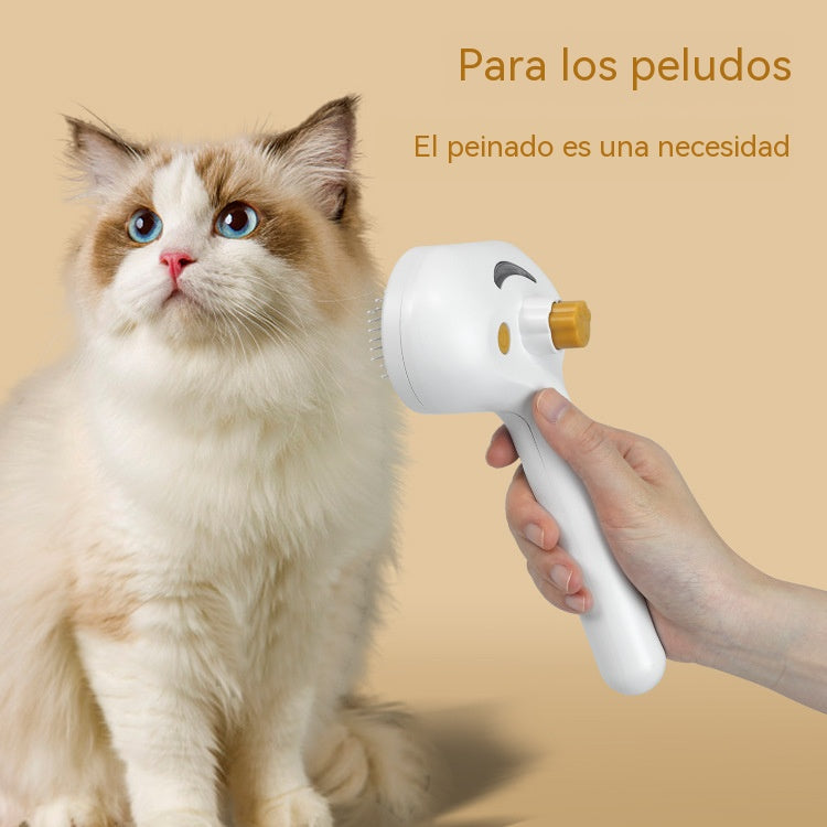 peine para eliminar el pelo de gatos y perros, peine para perros, peine para mascotas, peine en spray para gatos