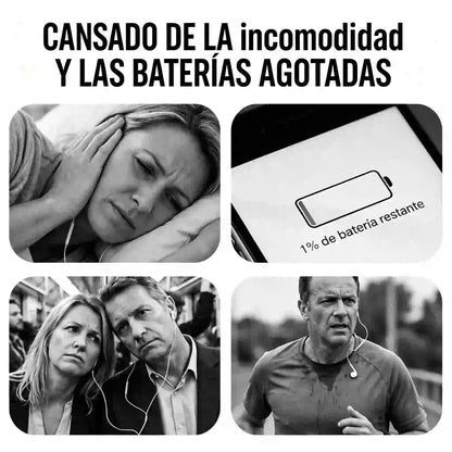 🎧Auriculares TWS 2 en 1 con accesorios intercambiables de oído abierto e intraauricular – sonido direccional, sonido HiFi y modo juego para entrenar, dormir y jugar.