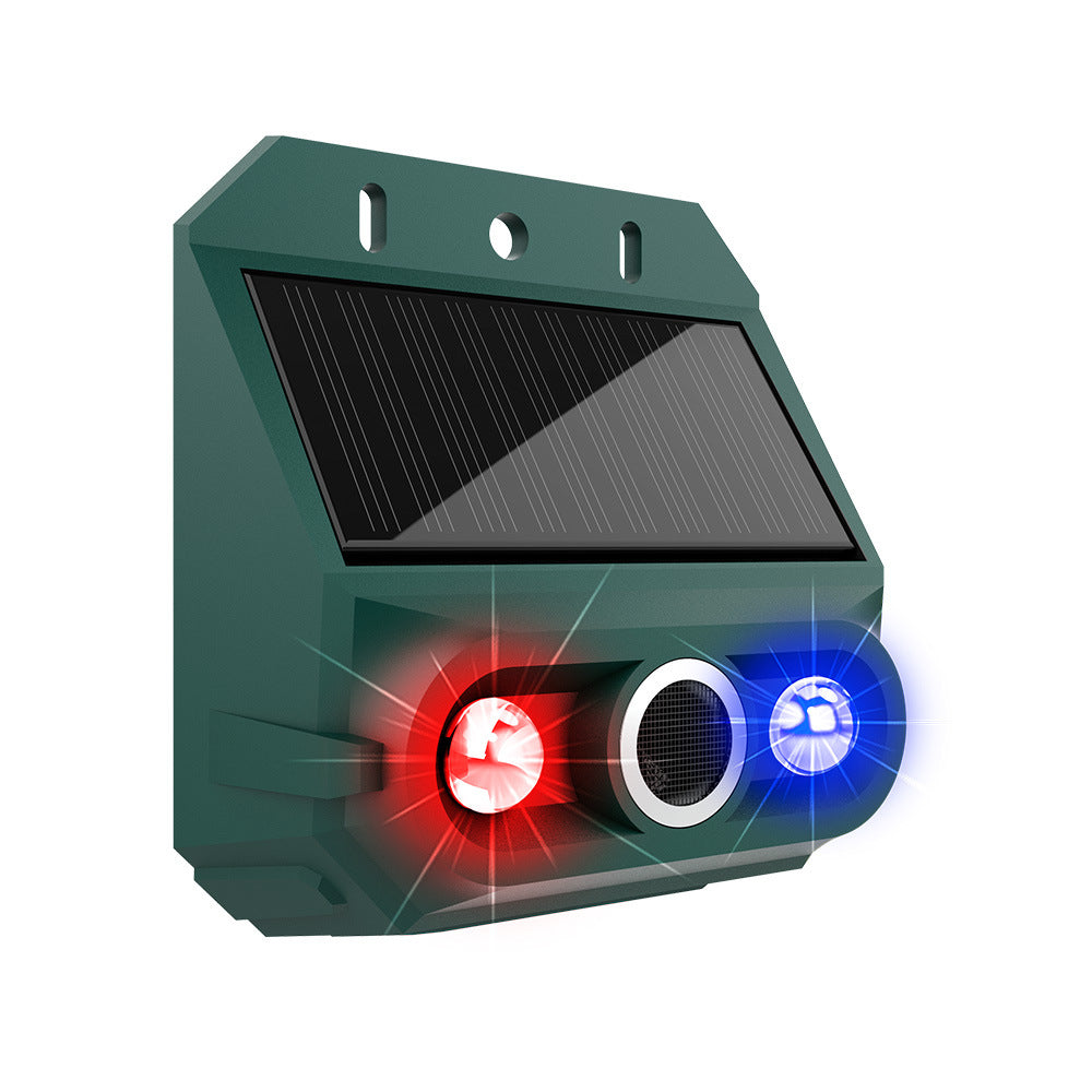 🔥【Oferta especial】🔥Repelente solar ultrasónico para animales para exteriores: puede ahuyentar pájaros y animales.