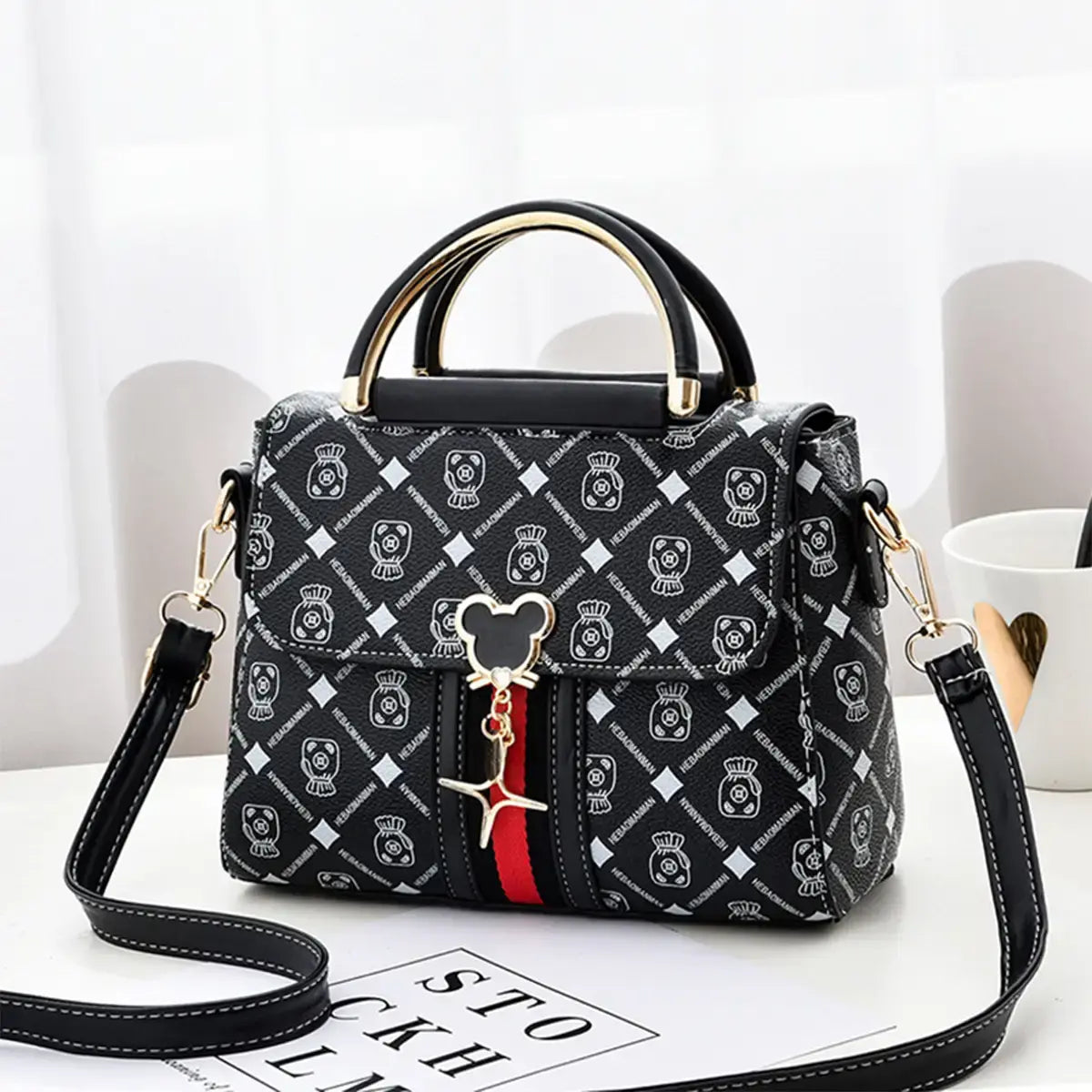 👜✨ Bolso Bandolera para Mujer | Bolso Mini de Hombro con Estampado Elegante y Diseño Versátil