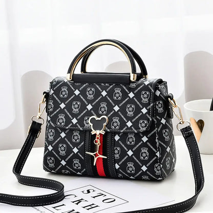 👜✨ Bolso Bandolera para Mujer | Bolso Mini de Hombro con Estampado Elegante y Diseño Versátil
