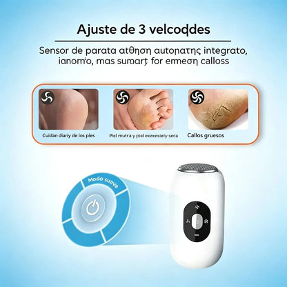 Nueva rueda eléctrica compacta 5 en 1 para pedicura automática.