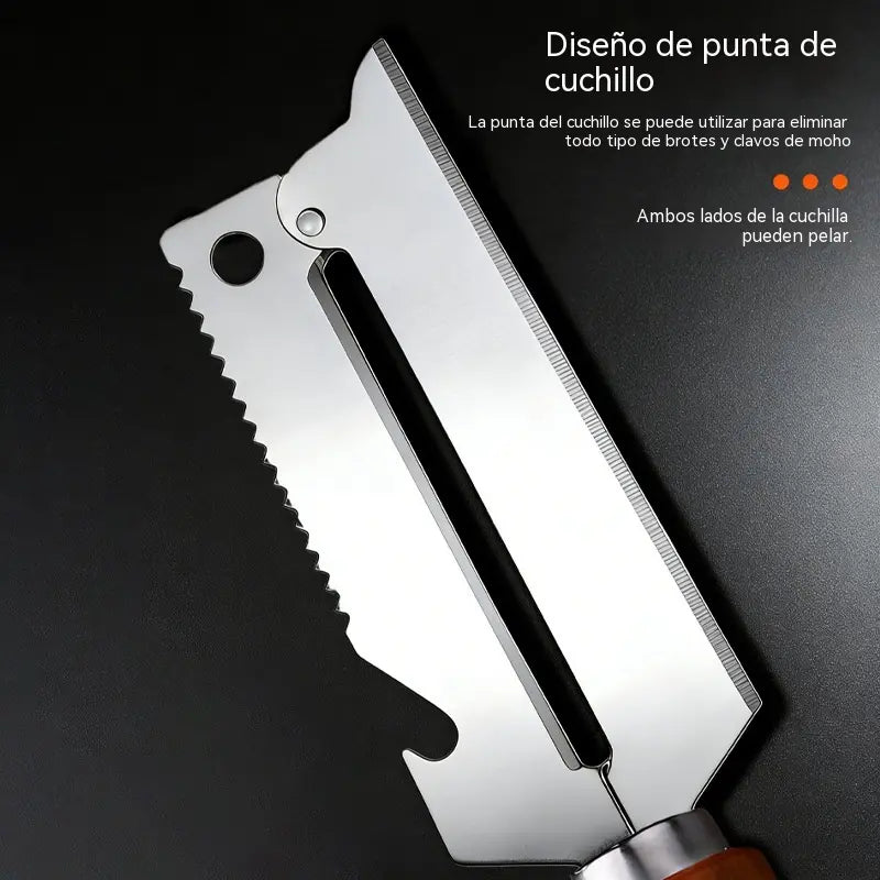 💥Compra 1 y llévate 1 gratis💥🔪Pelador multifuncional de acero inoxidable🧅