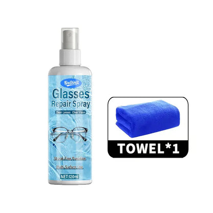 Spray profesional para reparar arañazos en lentes