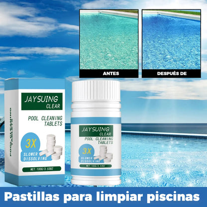 30%OFF🔥Compre 1 y obtenga 1 gratis（2 botella）Pastillas efervescentes para la limpieza de piscinas