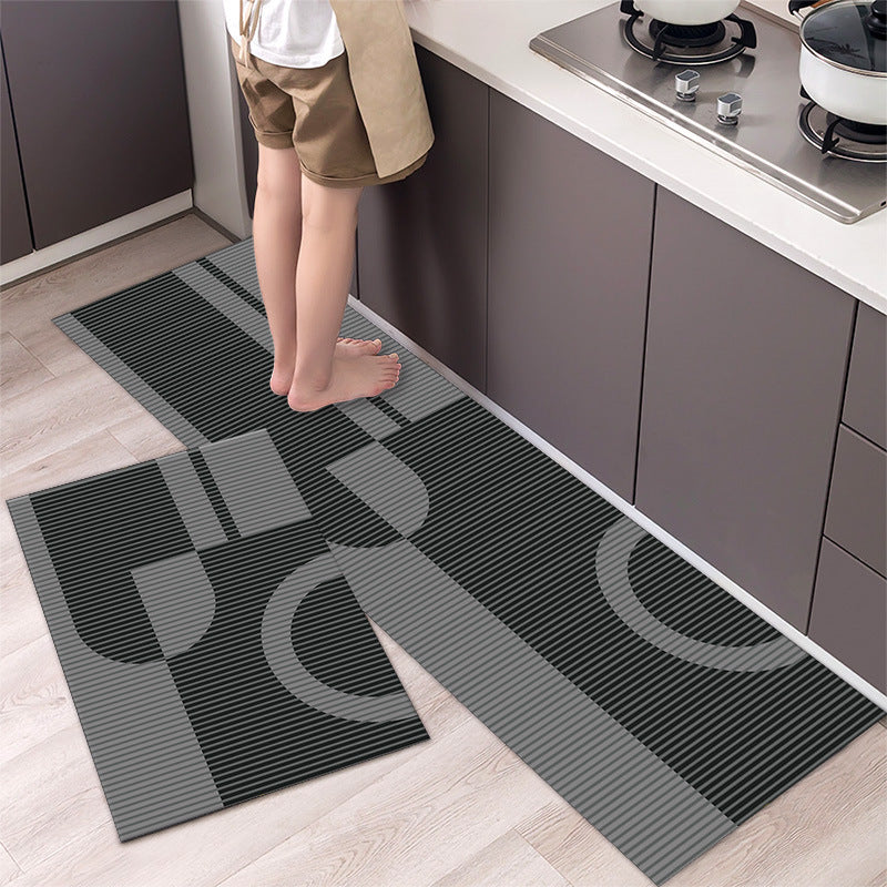 【40*60+40*120cm】Alfombras y moquetas universales para cocina y baño duraderas y resistentes a la suciedad